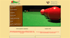 Desktop Screenshot of billiard-art.hu